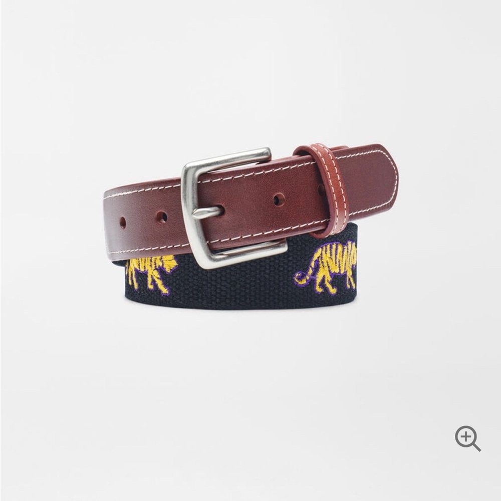 LSU Mike the Tiger Belt sz 34